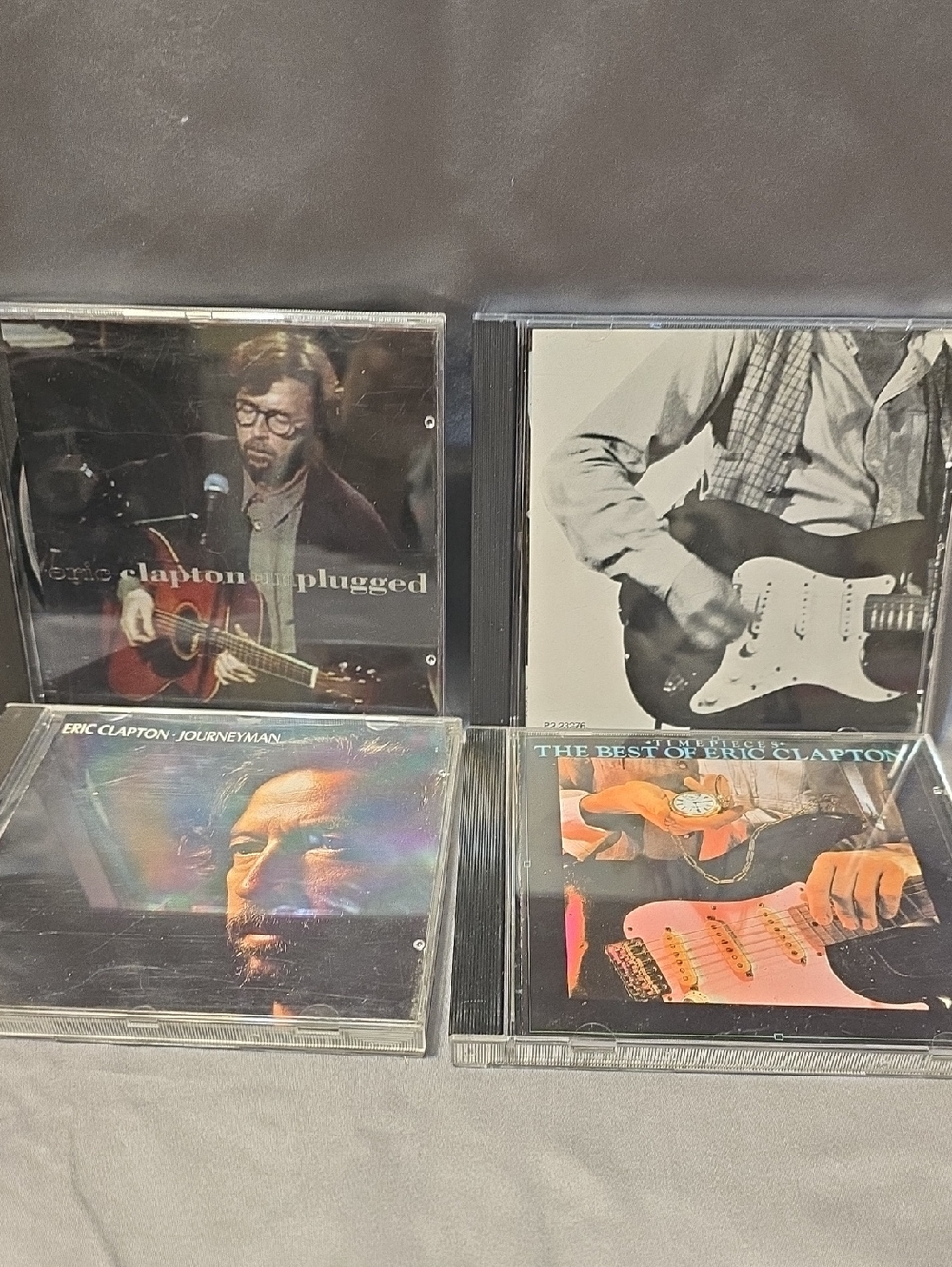 Music CD Collection - Multiple Albums - Black